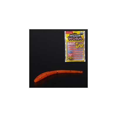 Съедобные искусственные слаги LUCKY JOHN LJ Pro Series WIGGLER WORM 2.3in /036 9шт. 140153-036