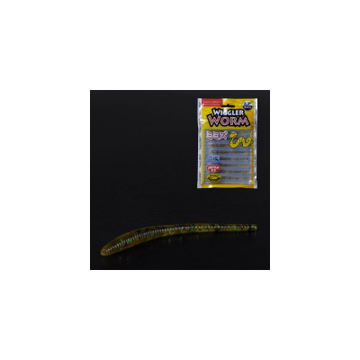 Съедобные искусственные слаги LUCKY JOHN LJ Pro Series WIGGLER WORM 2.3in /PA19 9шт. 140153-PA19
