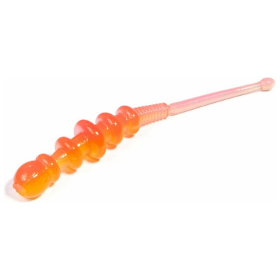 Съедобные искусственные слаги LUCKY JOHN LJ Pro Series TIPSY WORM, 2.8 дюйма (7.12 см), цвет T74, 8 шт. 140176-T74