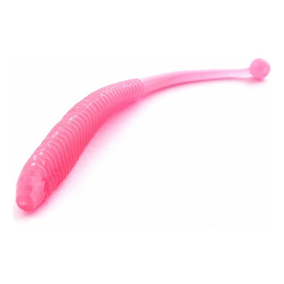Съедобные искусственные слаги LUCKY JOHN LJ Pro Series SPANKY WORM, 3.2 дюйма (8.00 см), цвет F05, 10 шт. 140161-F05