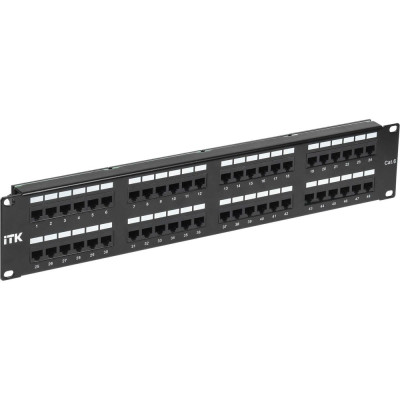 Патч-панель IEK ITK PP48-2UC6U-D05-1
