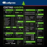 Набор инструментов СИБРТЕХ 14170