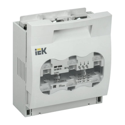 Предохранитель-выключатель-разъединитель IEK 630А SRP-40-3-630