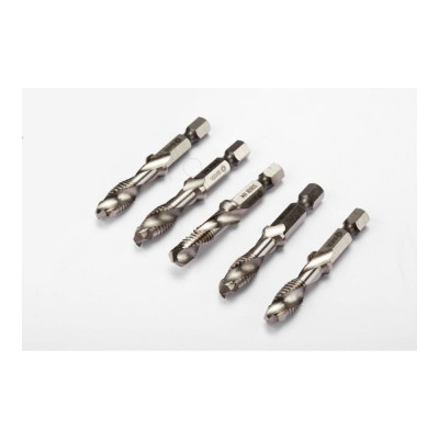 Sata Метчик-сверло m 3, шаг резьбы 0.5мм. (гл. резб. 9мм.) цена за уп. 5 шт.(пласт.кор. в картон. бл.) 50803