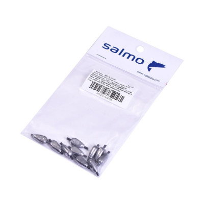 Груза на силиконовой трубке SALMO BULLET 03.0г, 10шт SBUS-0030