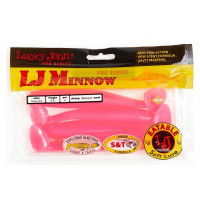 Съедобные искусственные виброхвосты LUCKY JOHN LJ Pro Series MINNOW 5.5in, цвет F05, 4шт. 140151-F05