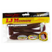 Съедобные искусственные виброхвосты LUCKY JOHN LJ Pro Series MINNOW 5.5in, цвет S13, 4шт. 140151-S13