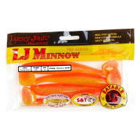 Съедобные искусственные виброхвосты LUCKY JOHN LJ Pro Series MINNOW 5.5in, цвет T26, 4шт. 140151-T26