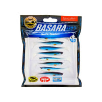 Виброхвосты LUCKY JOHN LJ 3D Series BASARA SOFT SWIM 2.5in, цвет PG12, 8шт. 140402-PG12