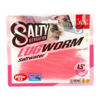 Съедобные искусственные черви LUCKY JOHN LJ Salty Sensation LUGWORM 4.5in /F05 15шт. 140504-F05