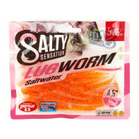 Съедобные искусственные черви LUCKY JOHN LJ Salty Sensation LUGWORM 4.5in /F29 15шт. 140504-F29N