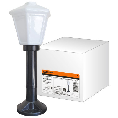 Светильник TDM ELECTRIC НТУ 05-40-110-С2 Латерна опал на стойке 330 мм IP54 SQ0330-0825