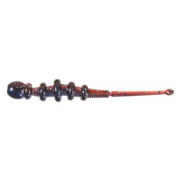 Съедобные искусственные слаги LUCKY JOHN LJ Pro Series TIPSY WORM, 2.3 дюйма (5.84 см), цвет T77, 12 шт. 140175-T77