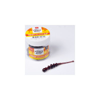 Съедобные искусственные слаги LUCKY JOHN LJ Pro Series TIPSY WORM, 2.3 дюйма (5.84 см), цвет T77, 12 шт. 140175-T77