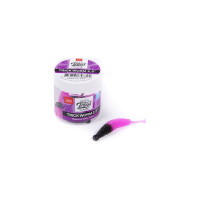 Съедобные искусственные слаги LUCKY JOHN LJ Pro Series TRICK WORM, 2.0 дюйма (5.0 см), цвет T91, 10 шт. 140160-T91