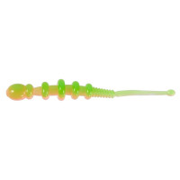 Съедобные искусственные слаги LUCKY JOHN LJ Pro Series TIPSY WORM, 2.3 дюйма (5.84 см), цвет T70, 12 шт. 140175-T70