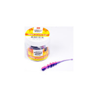 Съедобные искусственные слаги LUCKY JOHN LJ Pro Series TIPSY WORM, 2.3 дюйма (5.84 см), цвет T71, 12 шт. 140175-T71