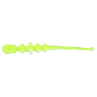 Съедобные искусственные слаги LUCKY JOHN LJ Pro Series TIPSY WORM, 2.3 дюйма (5.84 см), цвет T75, 12 шт. 140175-T75