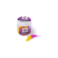 Съедобные искусственные слаги LUCKY JOHN LJ Pro Series TRICK WORM, 2.0 дюйма (5.0 см), цвет T95, 10 шт. 140160-T95