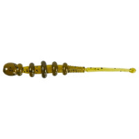 Съедобные искусственные слаги LUCKY JOHN LJ Pro Series TIPSY WORM, 2.3 дюйма (5.84 см), цвет T78, 12 шт. 140175-T78