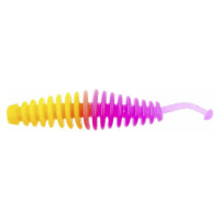 Съедобные искусственные слаги LUCKY JOHN LJ Pro Series TRICK WORM, 2.5 дюйма (6.35 см), цвет T95, 7 шт. 140177-T95