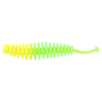 Съедобные искусственные слаги LUCKY JOHN LJ Pro Series TRICK WORM, 2.0 дюйма (5.0 см), цвет T90, 10 шт. 140160-T90