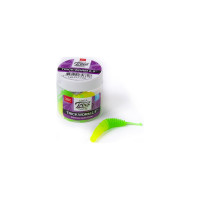 Съедобные искусственные слаги LUCKY JOHN LJ Pro Series TRICK WORM, 2.0 дюйма (5.0 см), цвет T90, 10 шт. 140160-T90