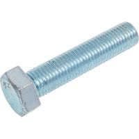 Болт КРЕП-КОМП полная резьба, цинк, DIN933, 20х90, пр. 5.8, 2 шт. бп2090мф