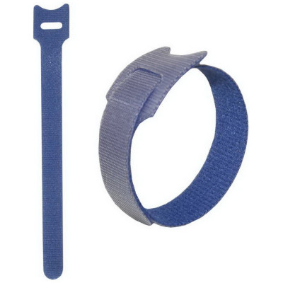 Хомут липучка RUICHI 150х12 мм, синий, 100 шт. 113279