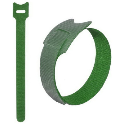 Хомут липучка RUICHI 210х16 мм, зеленый, 50 шт. 113275