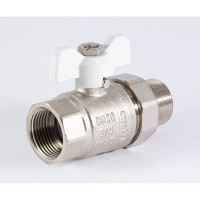 Шаровой кран PROFACTOR PF STANDARD с полусгоном, в/н, ручка бабочка 3/4 дюйма PF UBV 325S