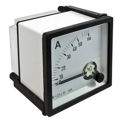 Амперметр Ruichi 50А/5А, 50гц 57884