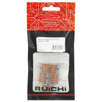 Клеммник RUICHI зажимная соединительная 5-контактная 222-415, 24 А, 250 В, PA66, упаковка 5 шт. 115410