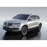Пороги на авто Rival Skoda Karoq 2020-/Volkswagen Taos 2021, 180 см, 2 шт A180ALP.5103.1