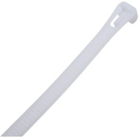Хомут RUICHI СМР нейлон, 400x7,5 мм, белый, 100 шт. 113772