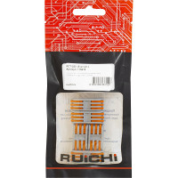 Клеммник RUICHI зажимная проходная PCT типа 6-контактная 3-проводная PCT-223, 24 А, PA66, упаковка 5 шт. 115412