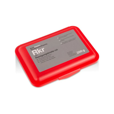 Глина для очистки кузова красная абразивная Koch Chemie REINIGUNGSKNETE rot 200 г 183002 004546 321