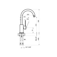 Смеситель для кухни Azario TASCO AZ-15164431