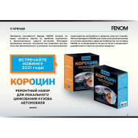 Ремонтный набор для локального цинкования кузова автомобиля FENOM FN957