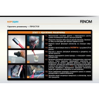 Ремонтный набор для локального цинкования кузова автомобиля FENOM FN957