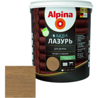 Лазурь для дерева ALPINA Аква (палисандр; 2.5 л) 948103489