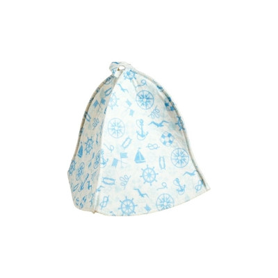 Шапка для бани ТНП Морская атрибутика ХВ5469