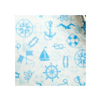 Шапка для бани ТНП Морская атрибутика ХВ5469