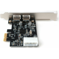 Контроллер USB Gembird в PCI-express, порты: 2 внешних USB 3.0 SPCR-01