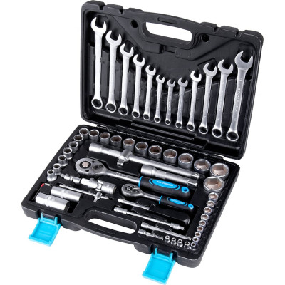 Набор инструмента AUTOVIRAZH 61 предмет, 1/2" 1/4"DR AV-212061