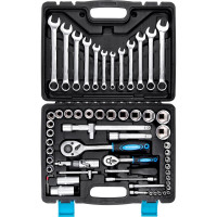 Набор инструмента AUTOVIRAZH 61 предмет, 1/2" 1/4"DR AV-212061