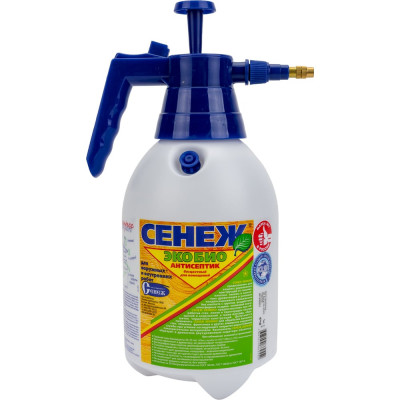 Антисептик для дерева СЕНЕЖ ЭКОБИО экспресс помпа, 2 кг 00000006151