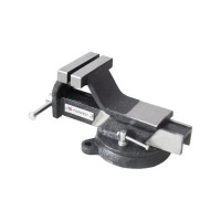 Стальные поворотные тиски Forsage с наковальней 3"-80мм F-6540803(18546)