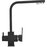 Смеситель для кухни WISENT с подводкой питьевой воды, черный W4371-3-22