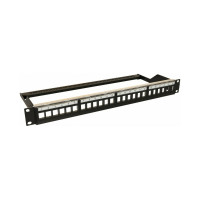 Модульная патч-панель Hyperline PPBL6-19-24-RM 19", 24 порта, 4 съемные панели по 6 модулей, 434012